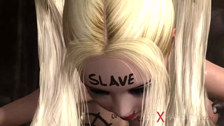 3dxpassion: テーブルの上で私をファック!黒人男性はセクシーな女子大生を激しくファック
