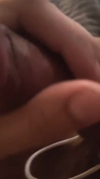 Solo Masturbation of a Stretched Pulsating Cock