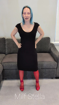 Little Black Dress & Red Heels