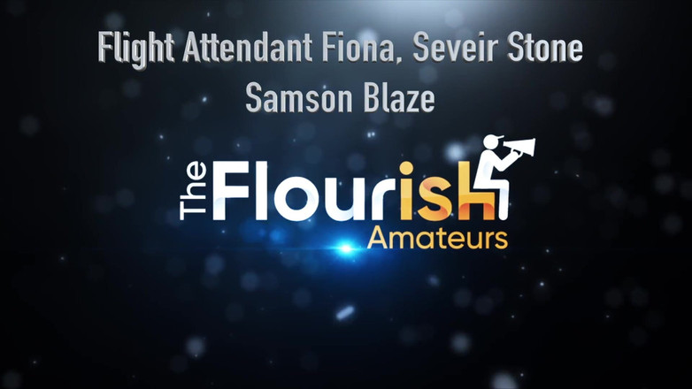 The Flourish XXX: Стюардессе Fiona обслужили Самсон и Севейр на любительском любительском видео