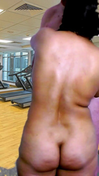 Afeitada en el gimnasio con Garabas y Olpr