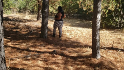 Riderqueen: Dicker arsch geht im wald