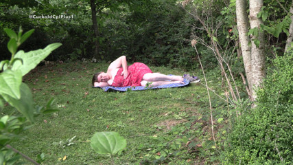 HotwifeRachel: The gardener cums a day early.