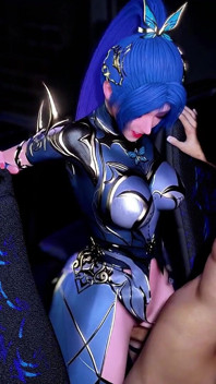 Pixel Temptress: Probuzení velkých prsou - 3D animace Hentai