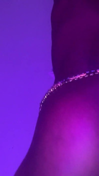Caliente ébano muestra sus habilidades de twerking en primer plano - parte 1