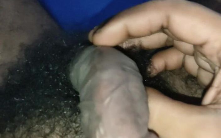 Straight Guy09: Indian Desi Hairy Black Boy Showing His Dick and Horny...