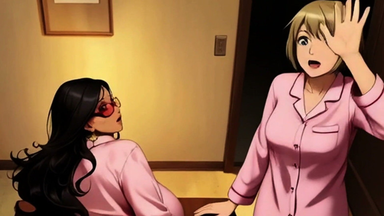 Spicy Toons: Maria la belle-milf se fait prendre en train de baiser...