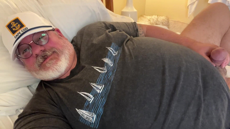 Hand-Free-Daddy-Chub: Dikke Kerstmanclausule Zo Schattig