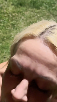 Dirty Nylon Slut Gets Fucked on the Street