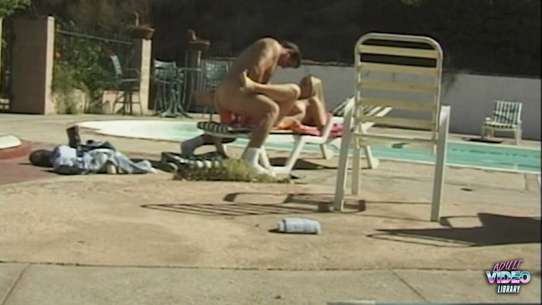 Adult Video Library: The Area by the Outdoor Pool Is Once Again Seeing...