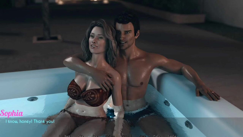 Johannes Gaming: AWAM #44. Jakuzide gece geçiriyor ve ateşli sikişiyor