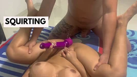 Pee and Squirting Everywhere From My Stepmom