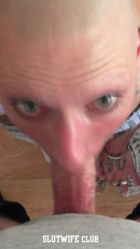 Have You Ever Had a Staring Contest with a Slut Sucking Your Cock?