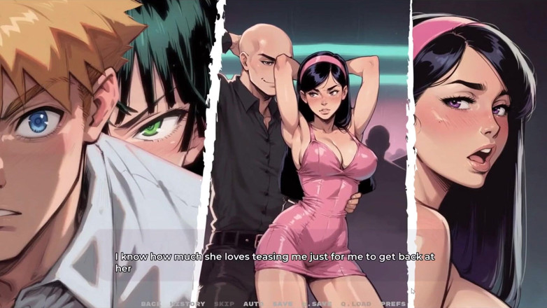 Cumming Gaming: 마이 뉴 걸프렌드 금기 헨타이 게임 에피소드 61 이 챌린지 게임이 스윙어 갱뱅으로 변한다!