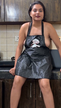Touching & Eating My Step Mom Ass While She Cleans the Kitchen