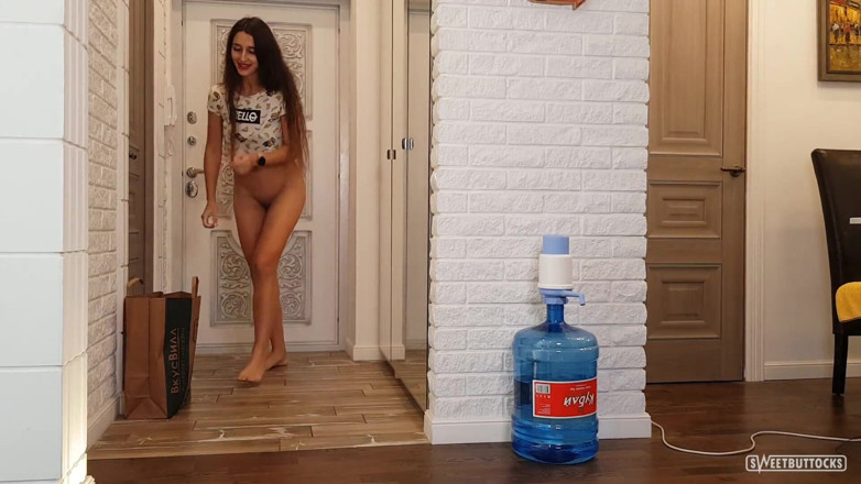 SweetButtocks: Streich ohne höschen mit einem lieferboten