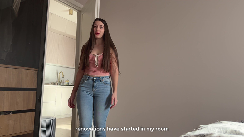 Sugary Kitty: Big Ass Step Sister Sharing Bed Without Panties with Me...