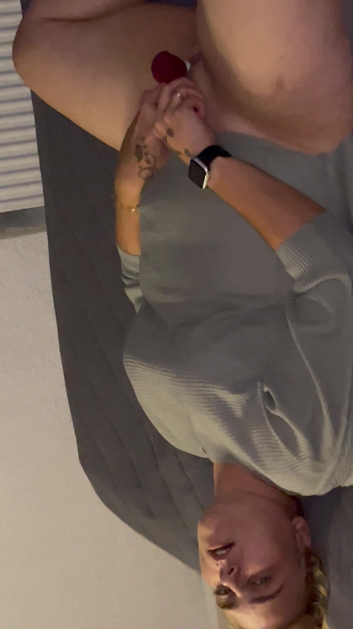Bonieclydeerotik: Bonie and Clyde Masturbation Hot Blonde Solo Pussy Fingering Clitoris...