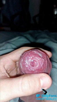 Cum Play with Phimosis Tight Foreskin