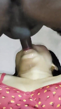 Cumming Deep in Side Her Wet and Dry Throat