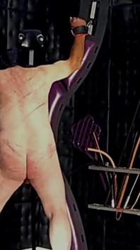 Mistress Luciana Whips & Screams Bondage at the Cross