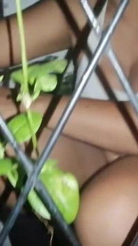 Found an Old Desi Woman Peeing Under Staircase and Punished