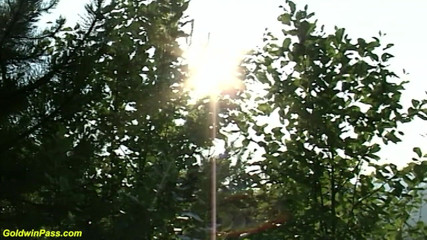 Goldwin pass: German couple fucking in outdoor
