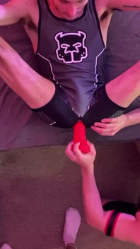 Fisting a Pussy Boy
