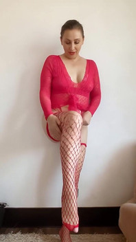 Red Fishnet