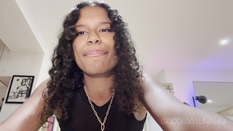 Goddess Luna Law: Holiday Pervert- Sneaky JOI