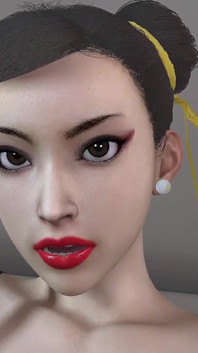 Chun Li montando a su pareja