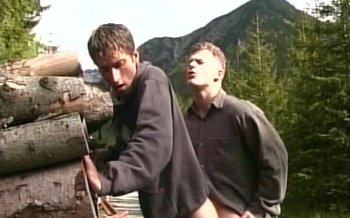 Gay 90's Vintage Porn: Erótica fusão corporal masculina # 5