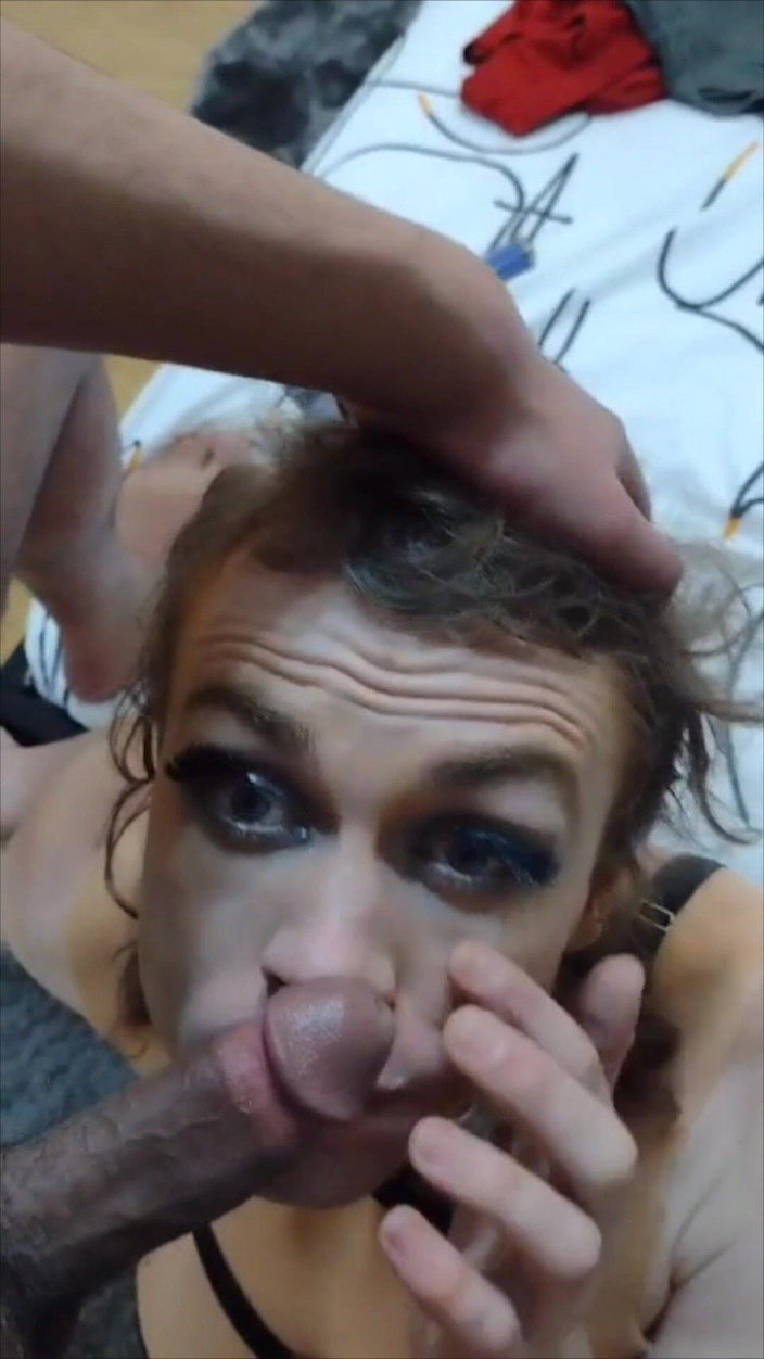 Kali TGirl: Kali Tgirl ruw gebruikt