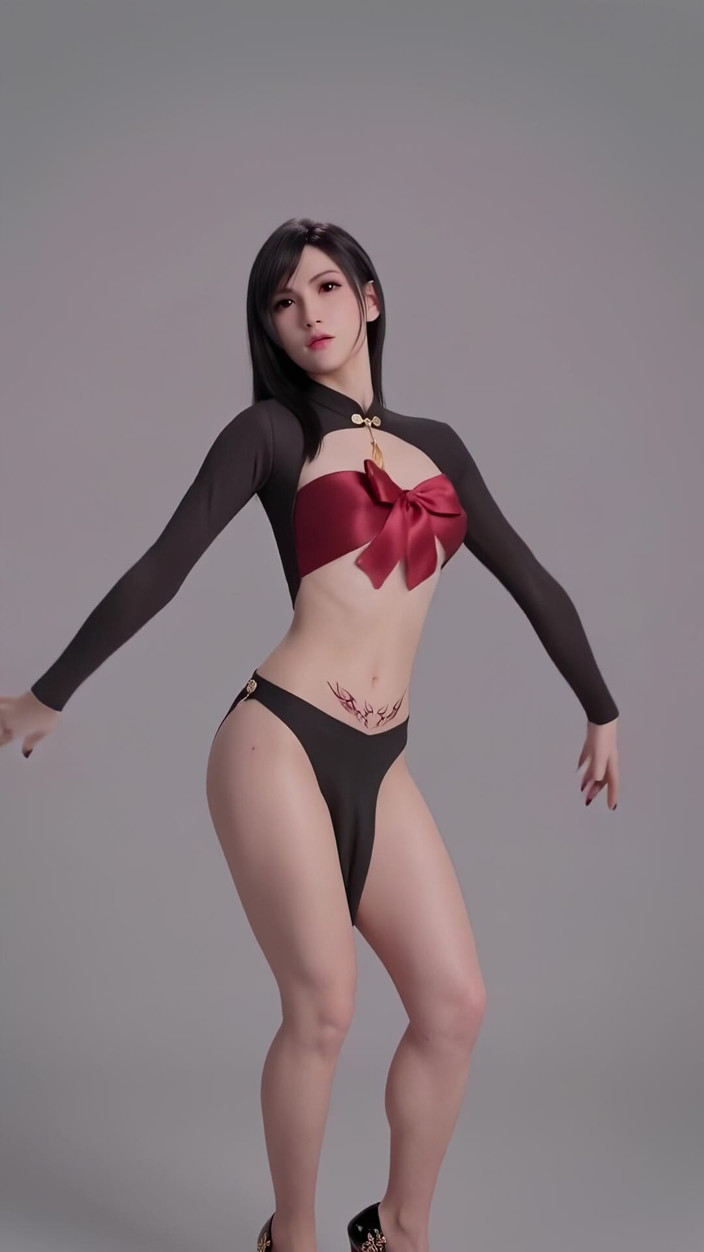 3D-Hentai Games: Dança Hipnotizante de Tifa (phao - 2 Phut Hon)