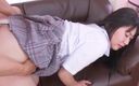 JAPAN IN LOVE: Asian Slutty Scene-4 Slim Japanese Brunette with Small Tits Has...