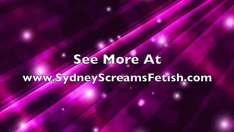 Sydney screams fetish: Belly Rubbing Burps