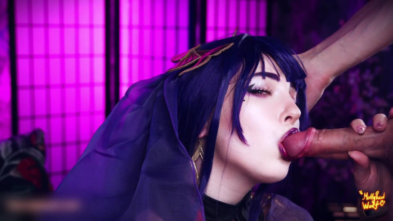 MollyRedWolf: Raiden shougun scena segreta della missione. 4K - mollyredwolf