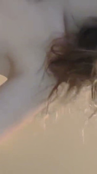 Beautiful Voice Beauty Returns for Round Two. White Swimsuit and Socks for a Pregnancy Creampie Scene.