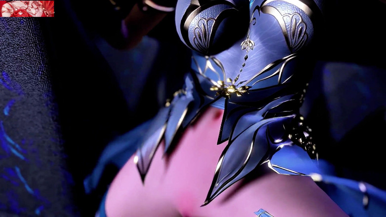 Soiyu Hentai: The Pixel Tenttress : réveil de gros nichons - animation 3D hentai