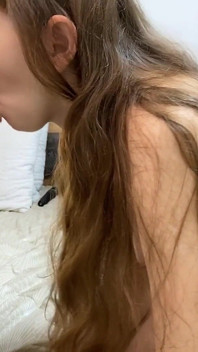 섹시한 재갈을 물리고 펠라
