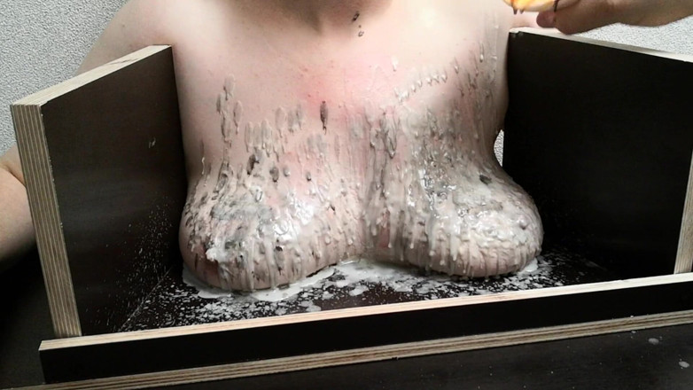 Bouncy Tits Action: The tit waxing machine 2