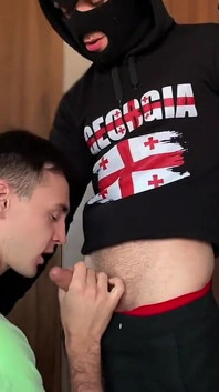 Грубый анальный трах и сперма на лице