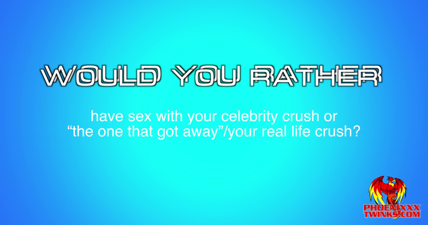 Phoenixxx: Sexy jo spielt, würdest du lieber