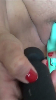 Swinger wife watching hubs porn n cums really loud to screaming orgasm