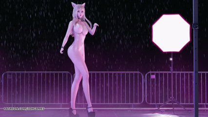3D-Hentai Games: [MMD] Hyolyn - Say my name Ahri naked dance league of...