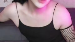 Kitty_Cross: Sizzling Goth Vibes: Můj nejodvážnější crossdressingový pohled!