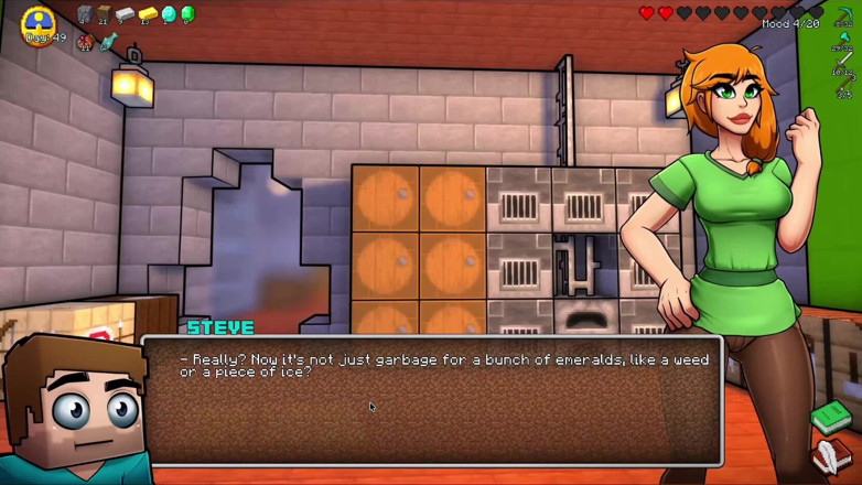 Alita: Parodi minecraft yang super sange - jenny ngasih layanan footjob hot...