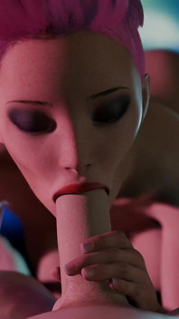 Kod Akses Adalah Pepek Saya. Kongkek cyberpunk dengan awek seksi
