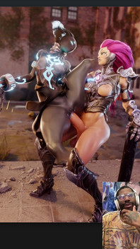 Fury’s Tasty Large Transgender Cock Fucks a Nice Tight Bald Pussy