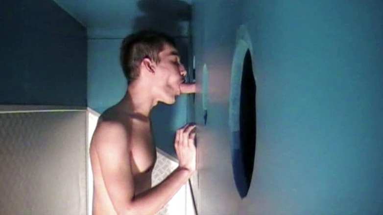 AMATOR PORN MADE IN FRANCE: Asan sucking in glory holes and fucked in toilets